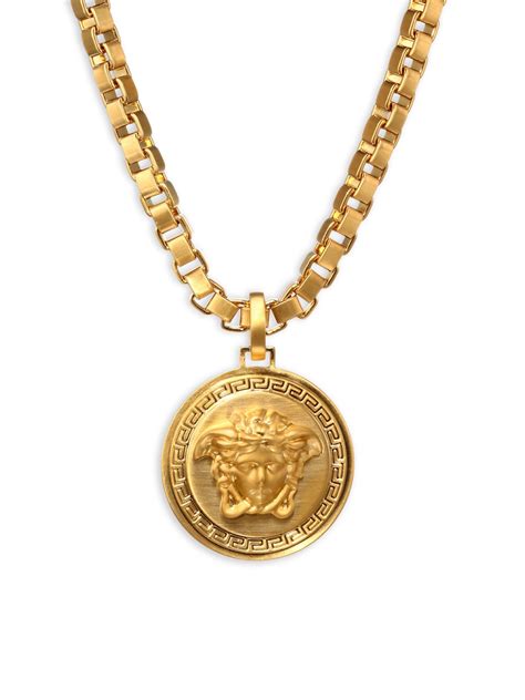 gold plated versace chain|versace gold chain men.